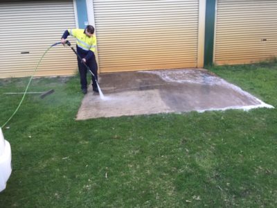 high pressure cleaning